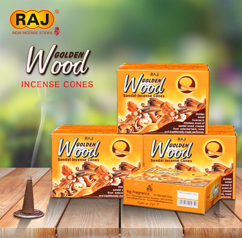 Nhang nụ RAJ Golden wood