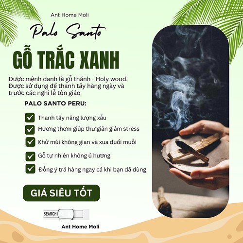Sét 5 thanh Palo Santo 5-6gr